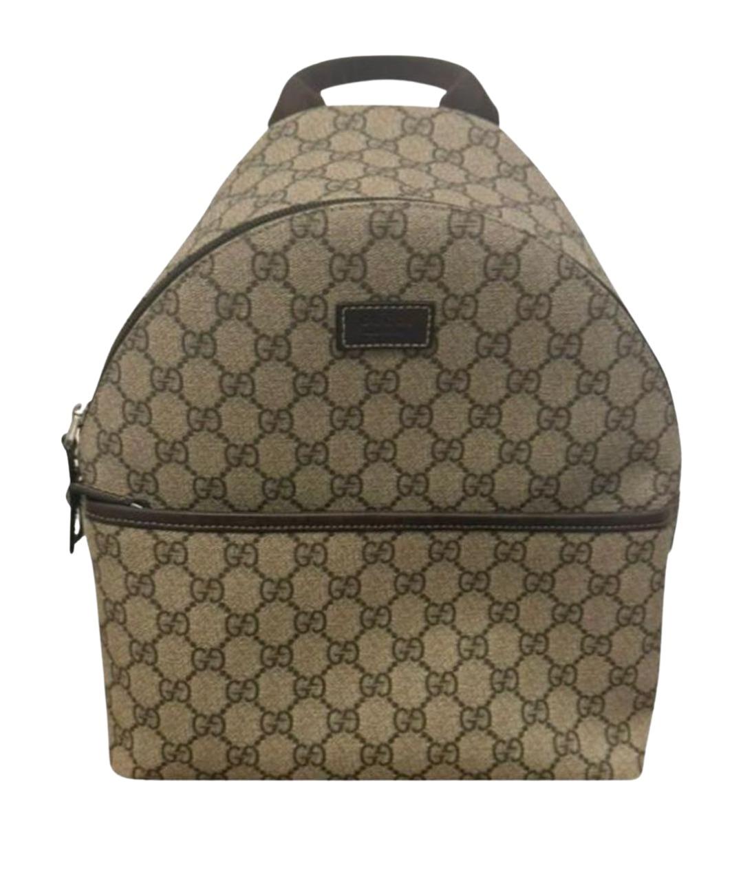 GUCCI Коричневый рюкзак, фото 1