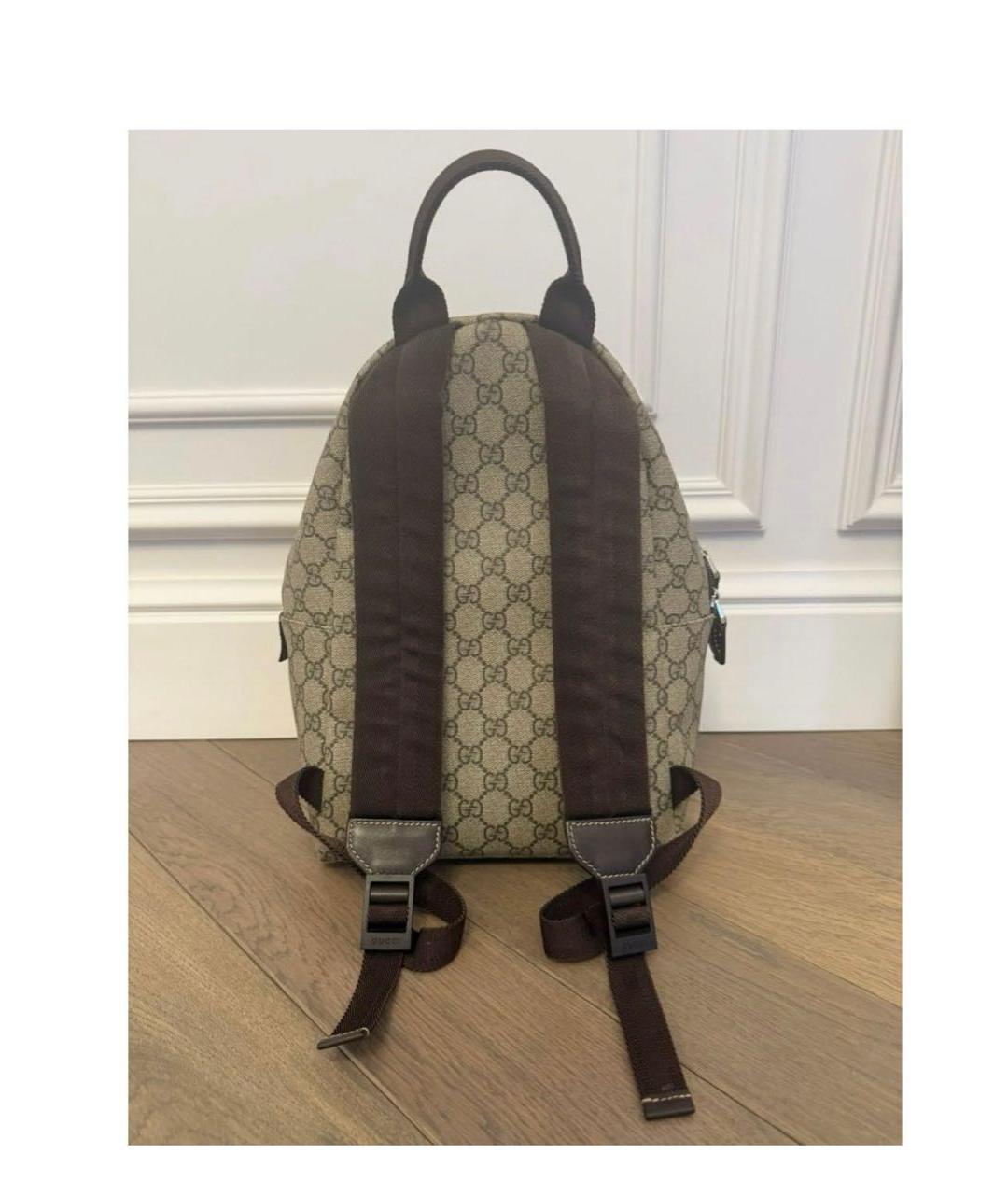 GUCCI Коричневый рюкзак, фото 3