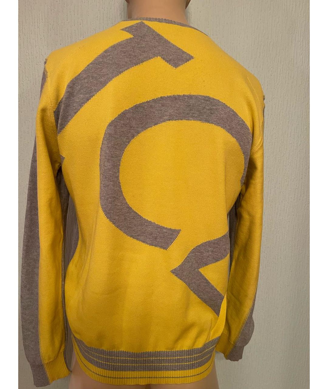 ICEBERG Серый хлопко-эластановый джемпер / свитер, фото 2