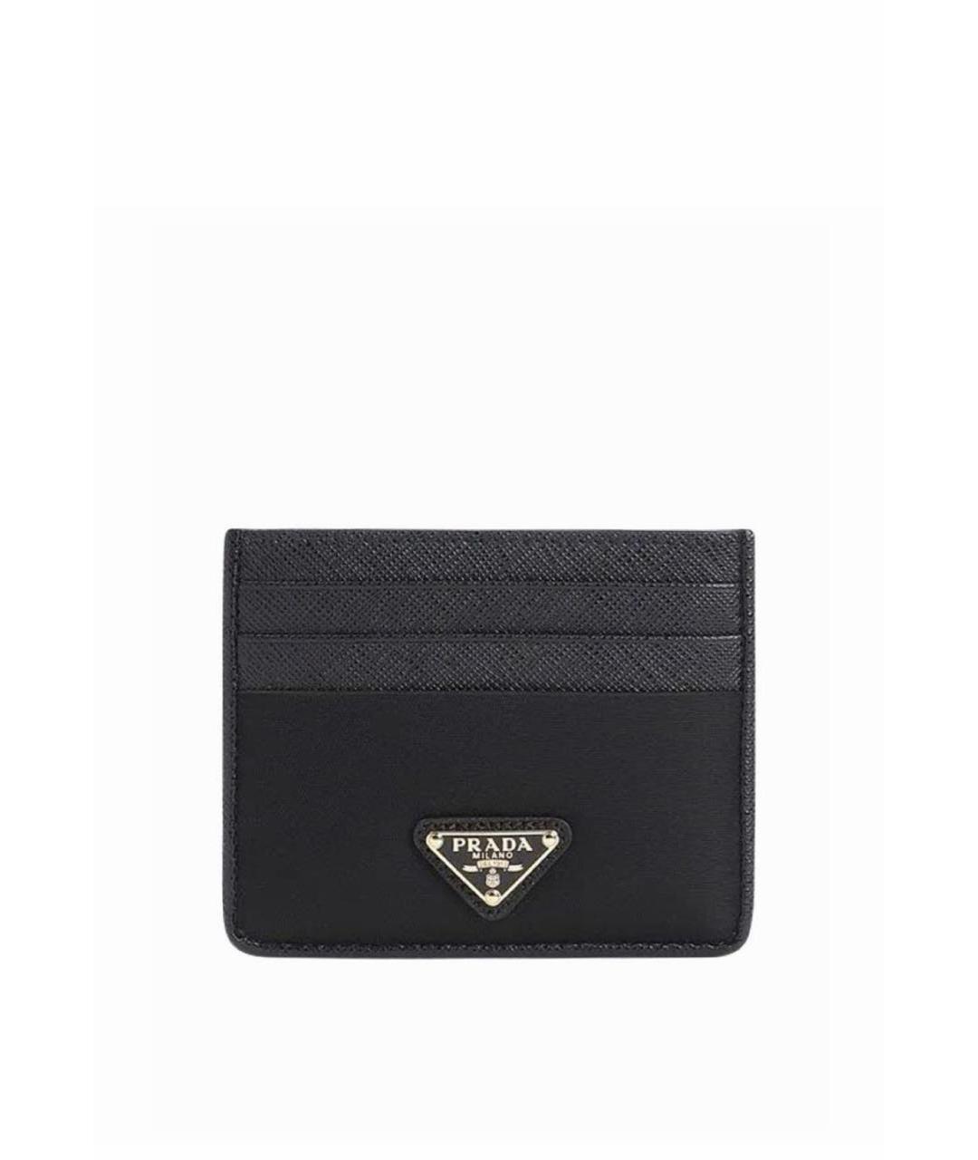 PRADA Черный кожаный кардхолдер, фото 7