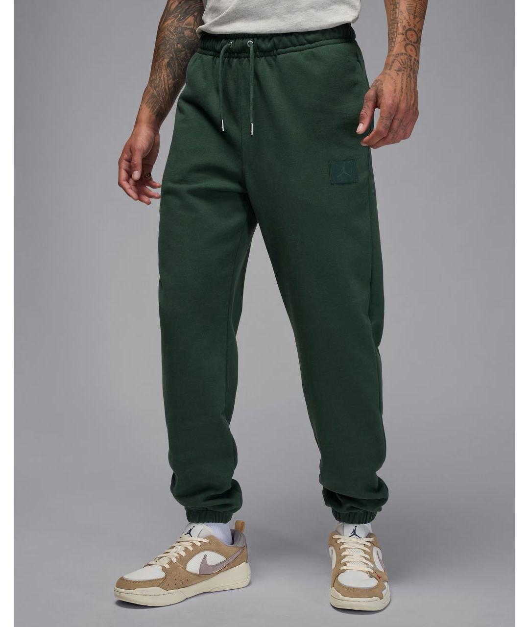 JORDAN Зеленый хлопковый спортивный костюм, фото 8