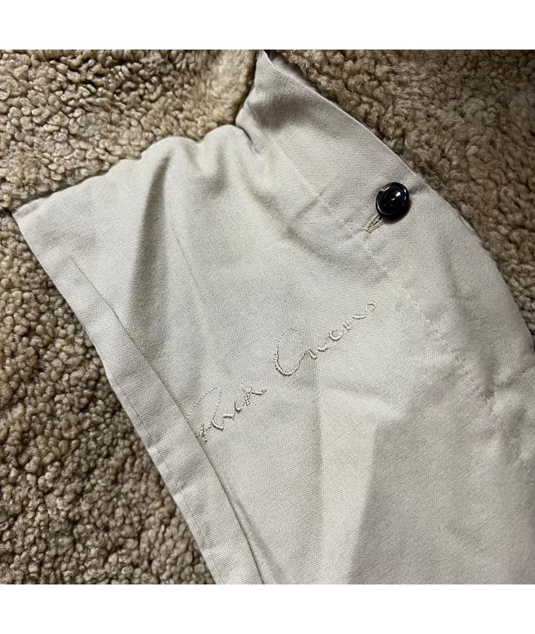 RICK OWENS Черная кожаная дубленка, фото 4