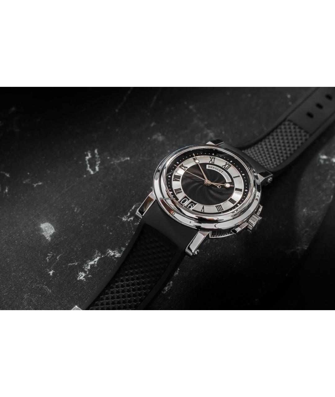 Breguet Черные часы из белого золота, фото 3