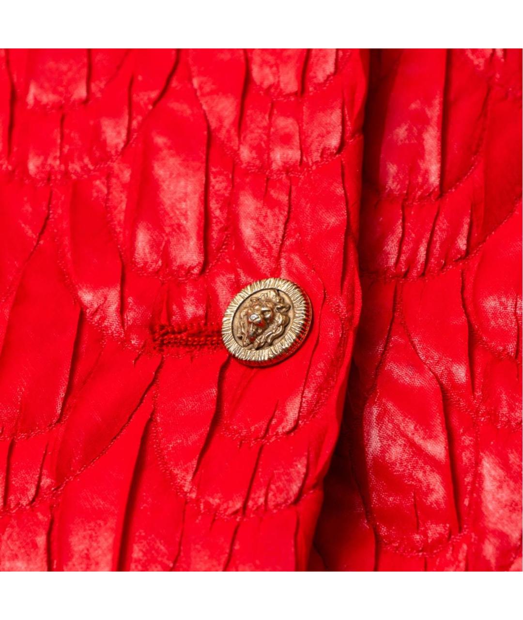 CHANEL Красный кожаный жакет/пиджак, фото 2