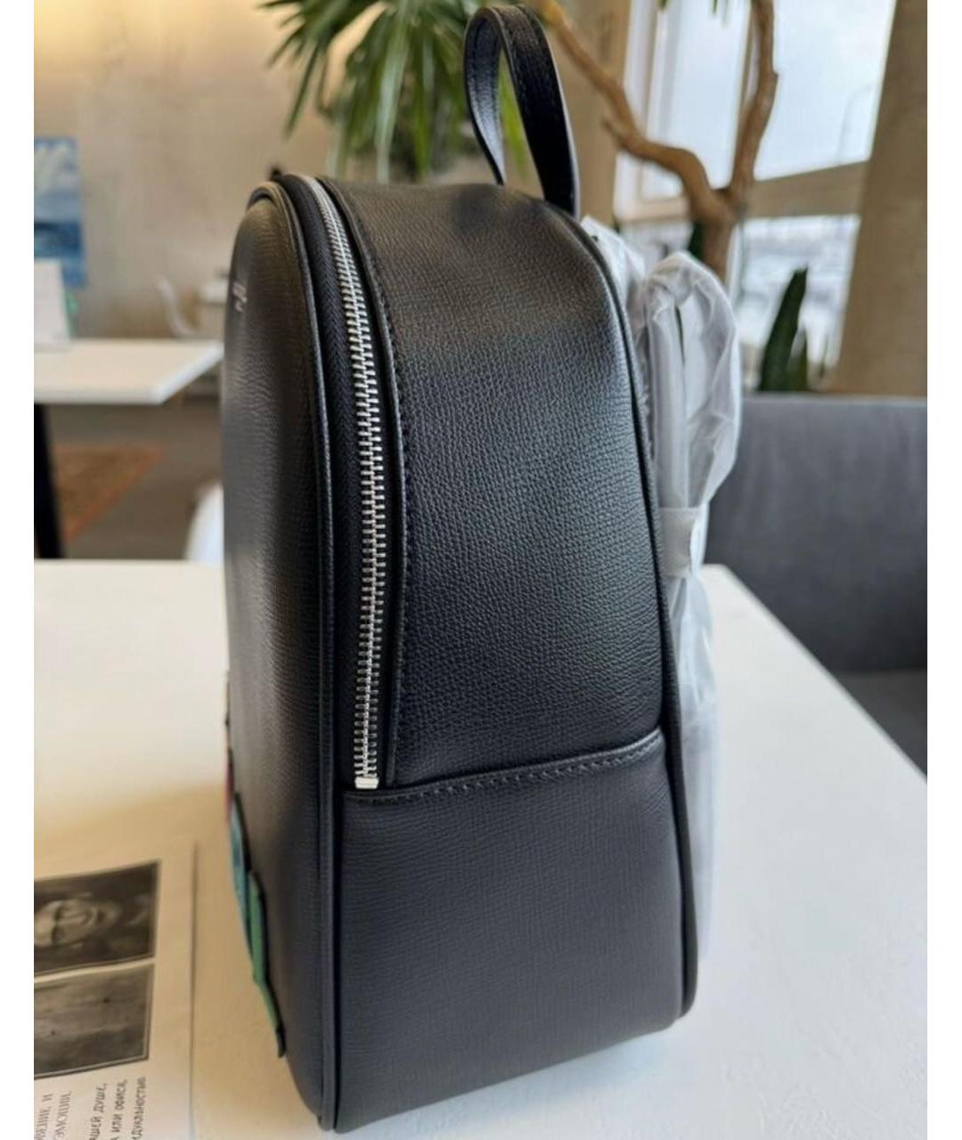 KARL LAGERFELD Черный рюкзак из искусственной кожи, фото 2