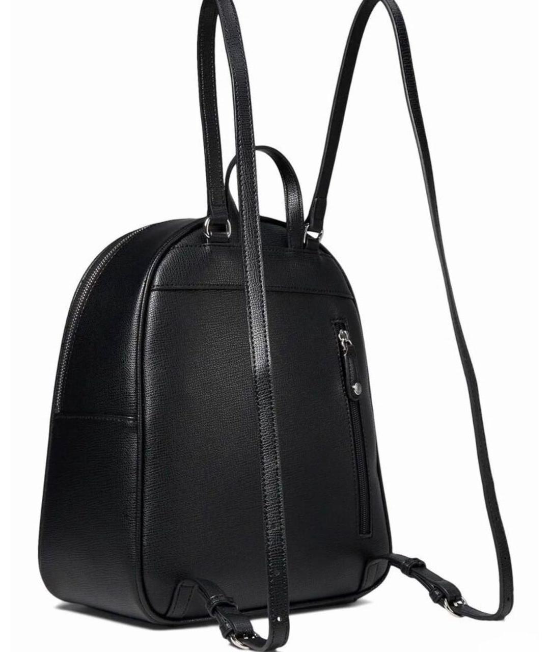 KARL LAGERFELD Черный рюкзак из искусственной кожи, фото 3