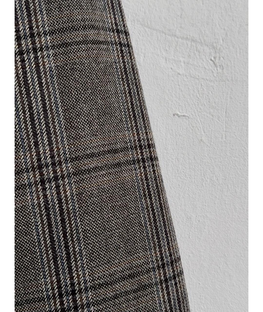 HUGO BOSS Коричневый шерстяной пиджак, фото 7