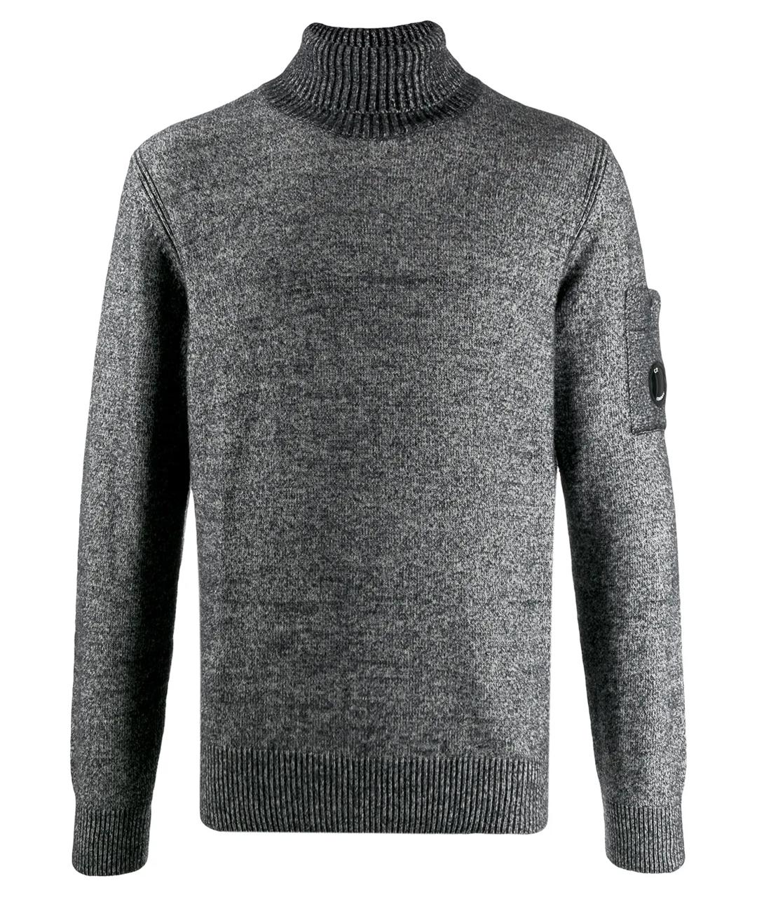 CP COMPANY Антрацитовый шерстяной джемпер / свитер, фото 1