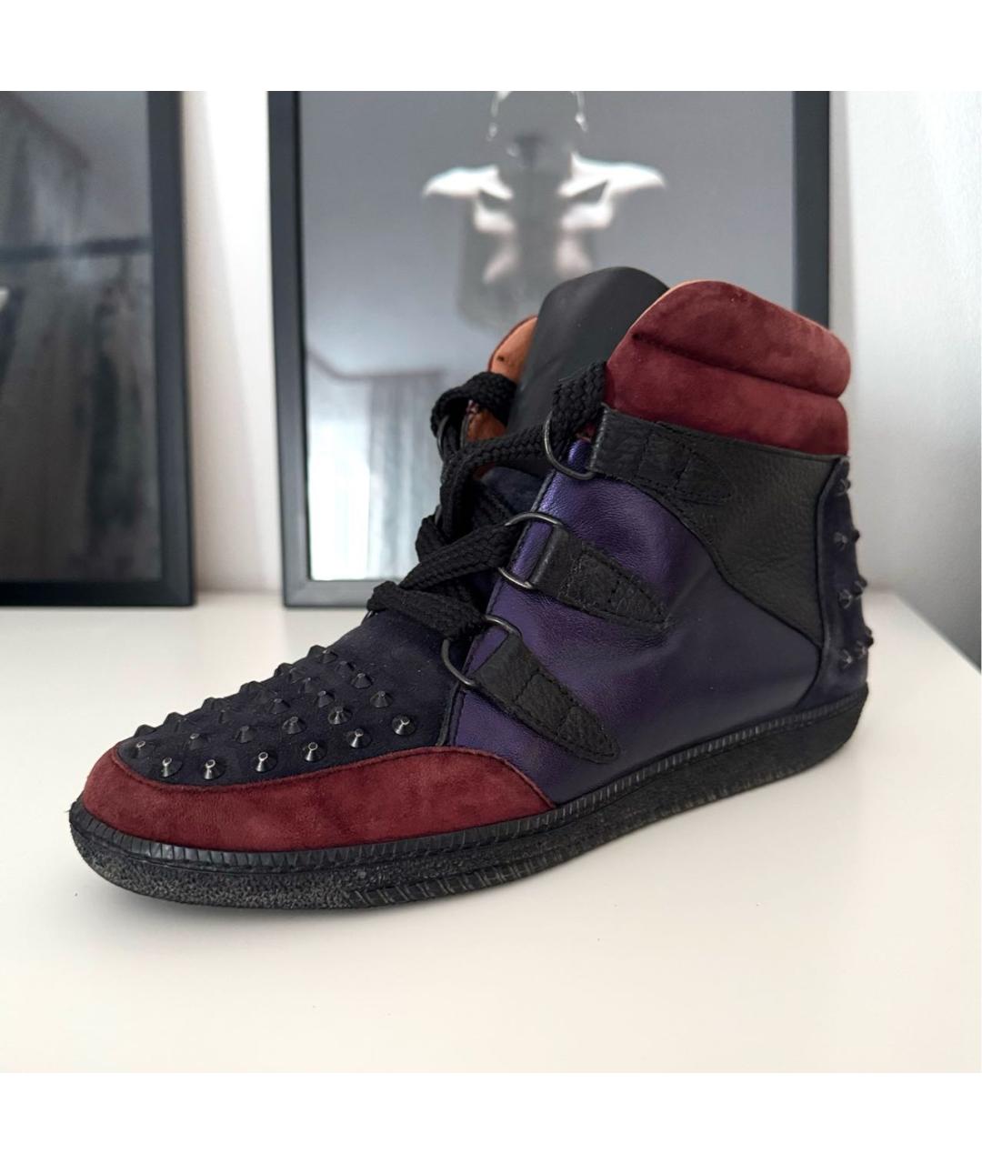 SANDRO Мульти кожаные кеды, фото 2