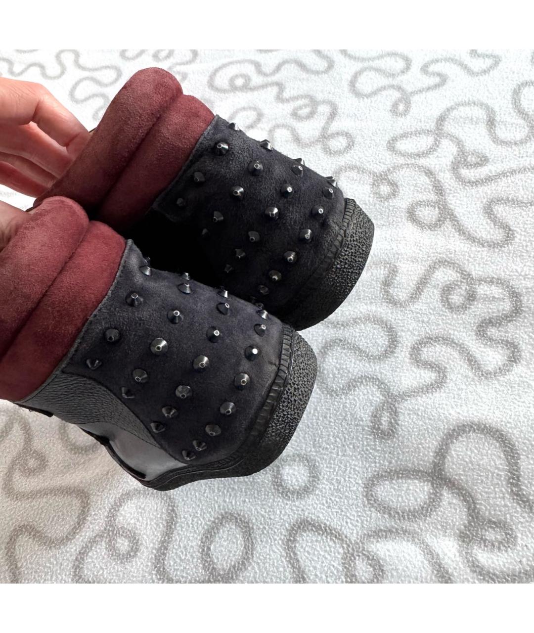 SANDRO Мульти кожаные кеды, фото 5