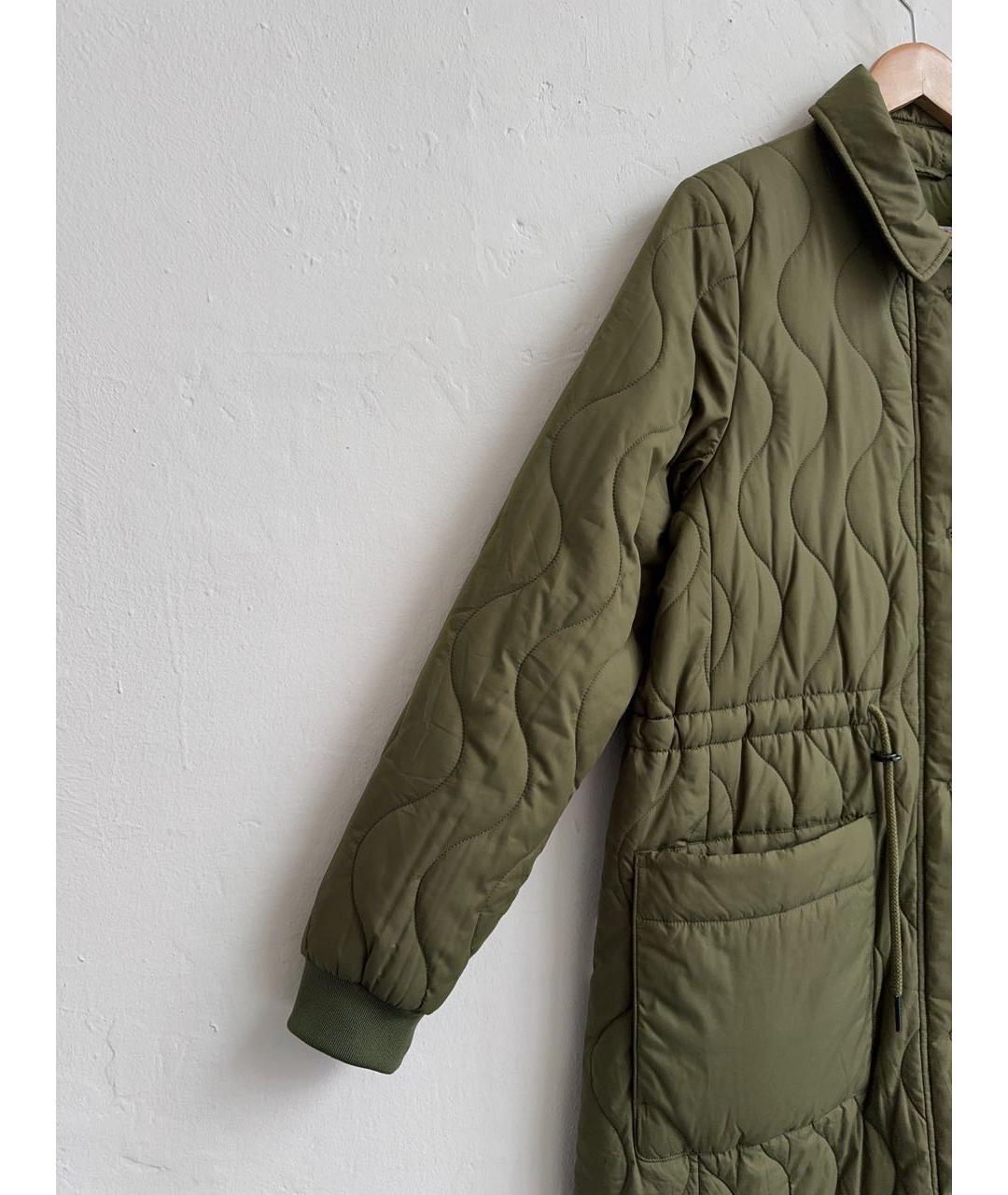 BARBOUR Зеленая полиэстеровая куртка, фото 7
