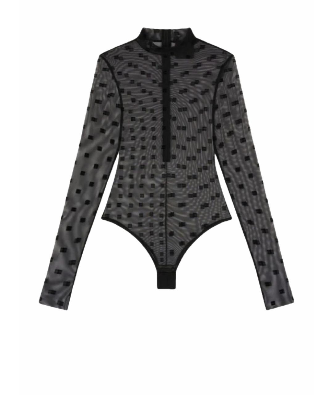 GIVENCHY Черное полиамидовое боди, фото 10