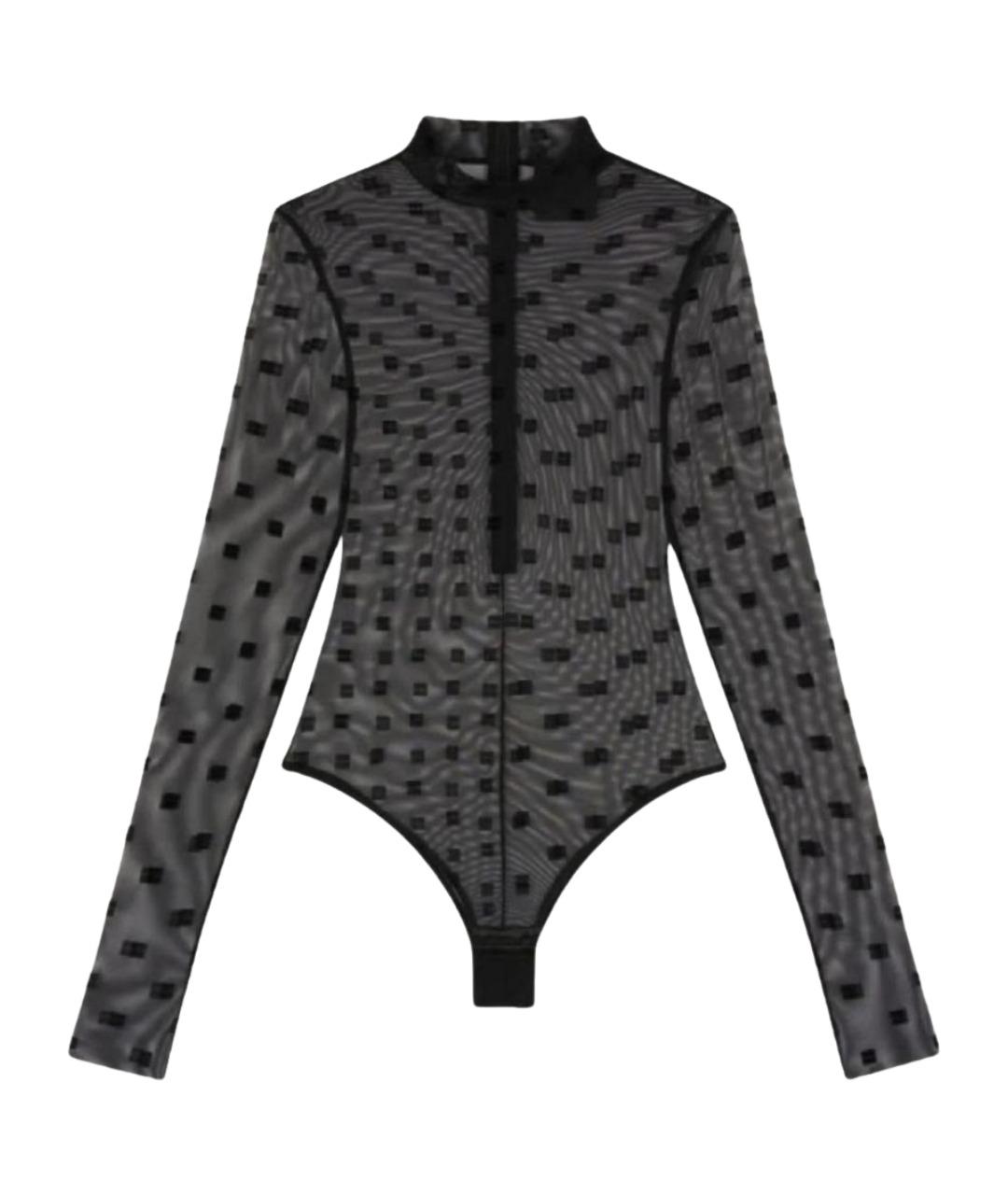 GIVENCHY Черное полиамидовое боди, фото 1