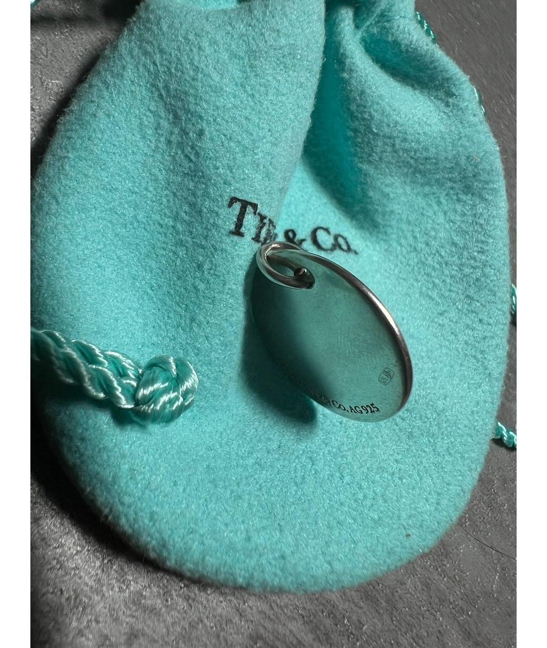 TIFFANY&CO Серебрянный серебряный кулон, фото 6