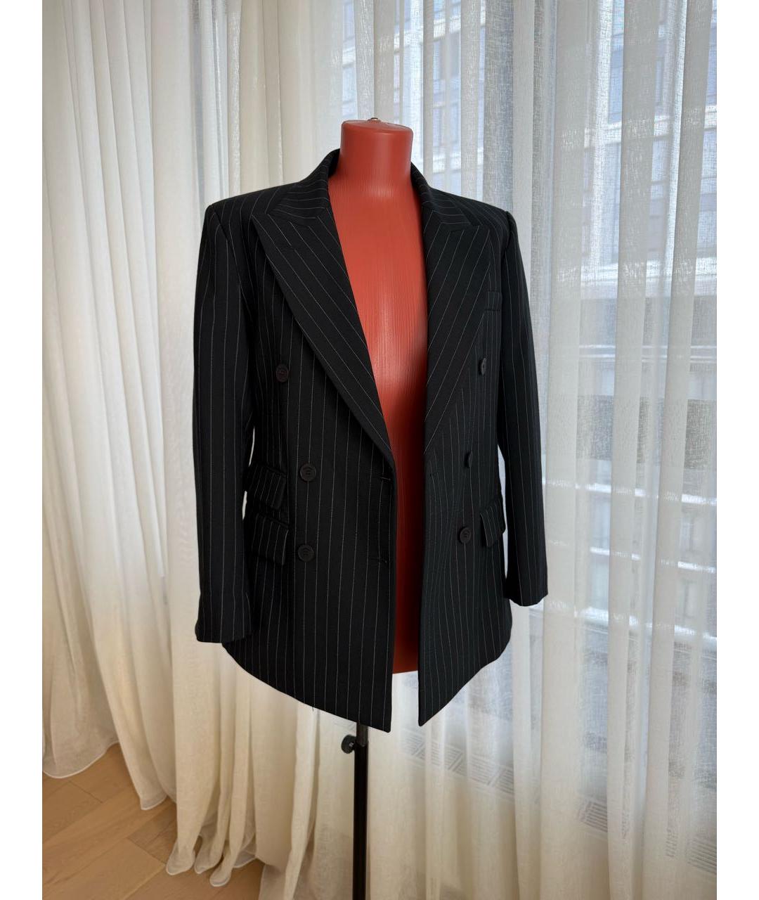 SANDRO Черный жакет/пиджак, фото 4