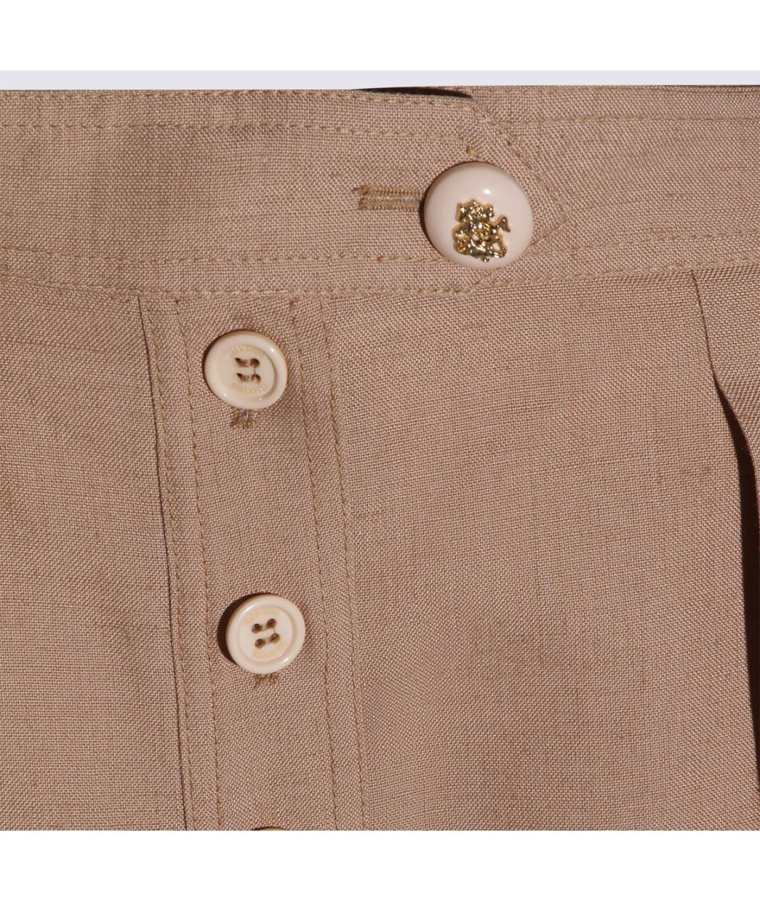 VALENTINO Бежевые хлопковые шорты, фото 4