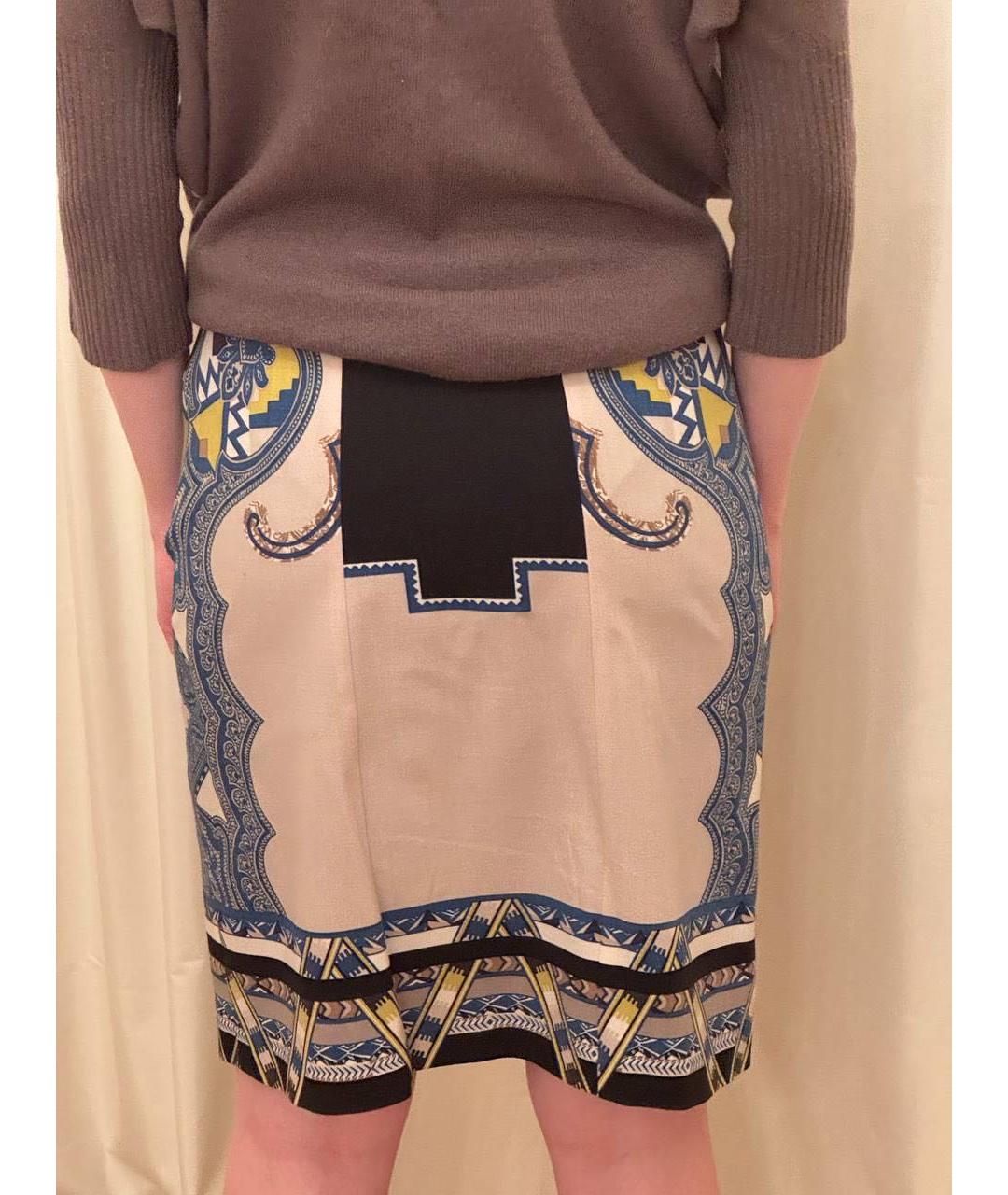 ETRO Мульти хлопковая юбка миди, фото 3
