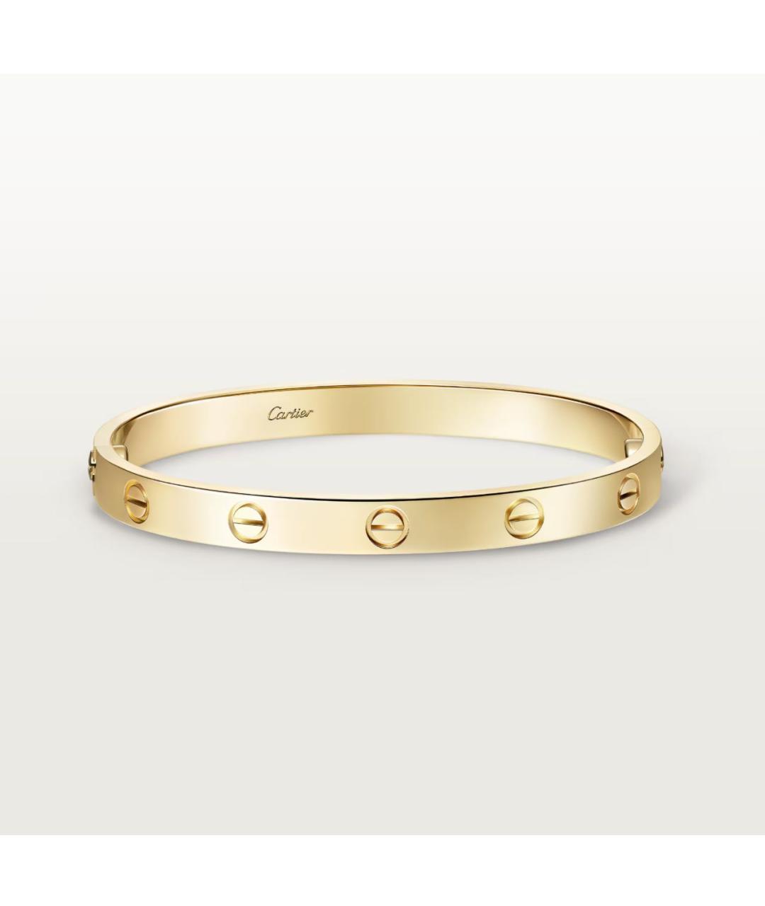 CARTIER Золотой браслет из желтого золота, фото 4