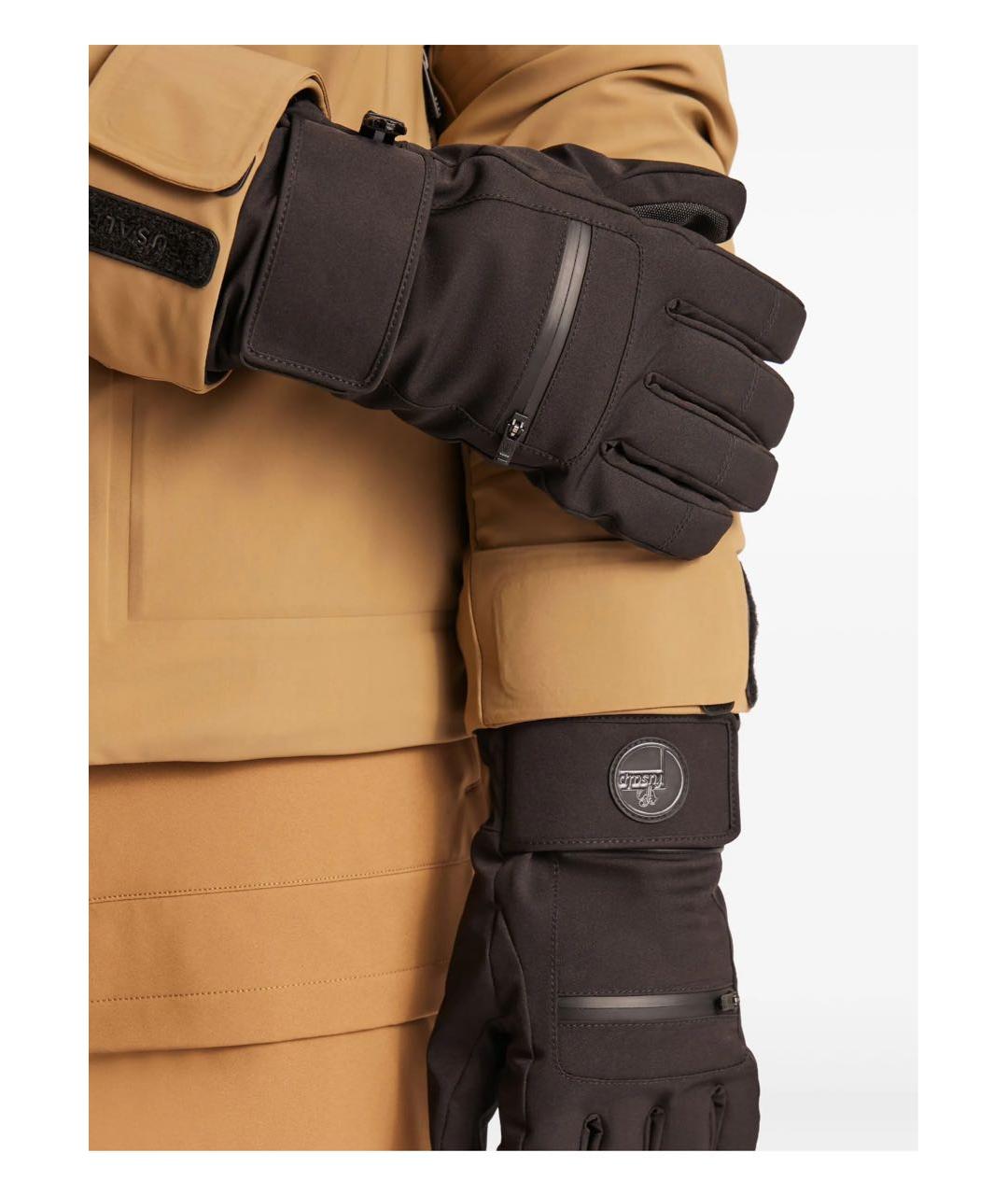 FUSALP Черные перчатки, фото 2