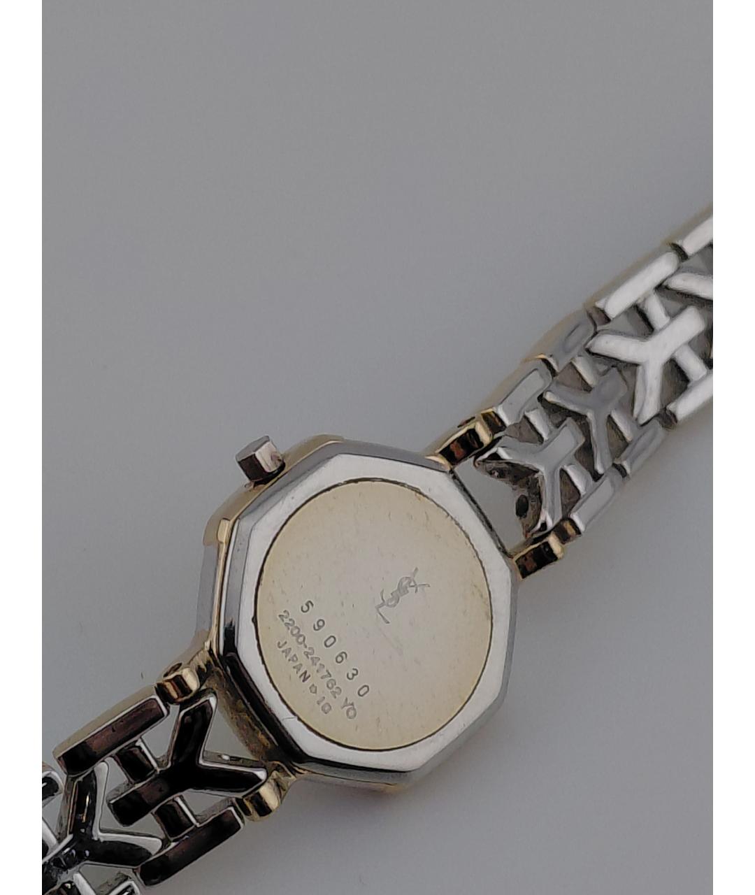 SAINT LAURENT Серебряные стальные часы, фото 6