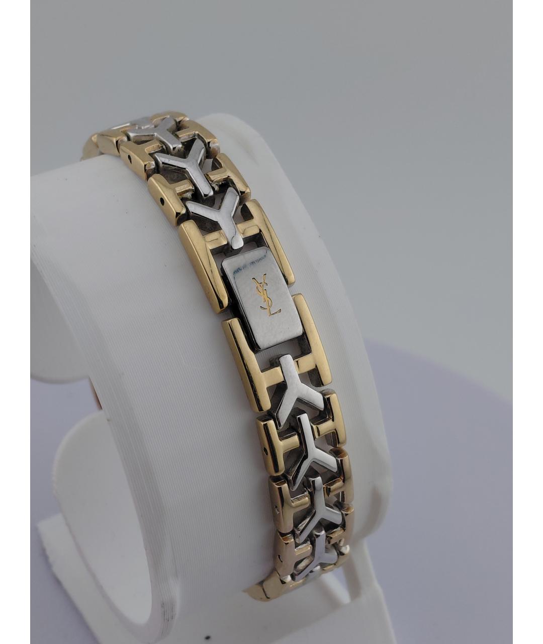 SAINT LAURENT Серебряные стальные часы, фото 4