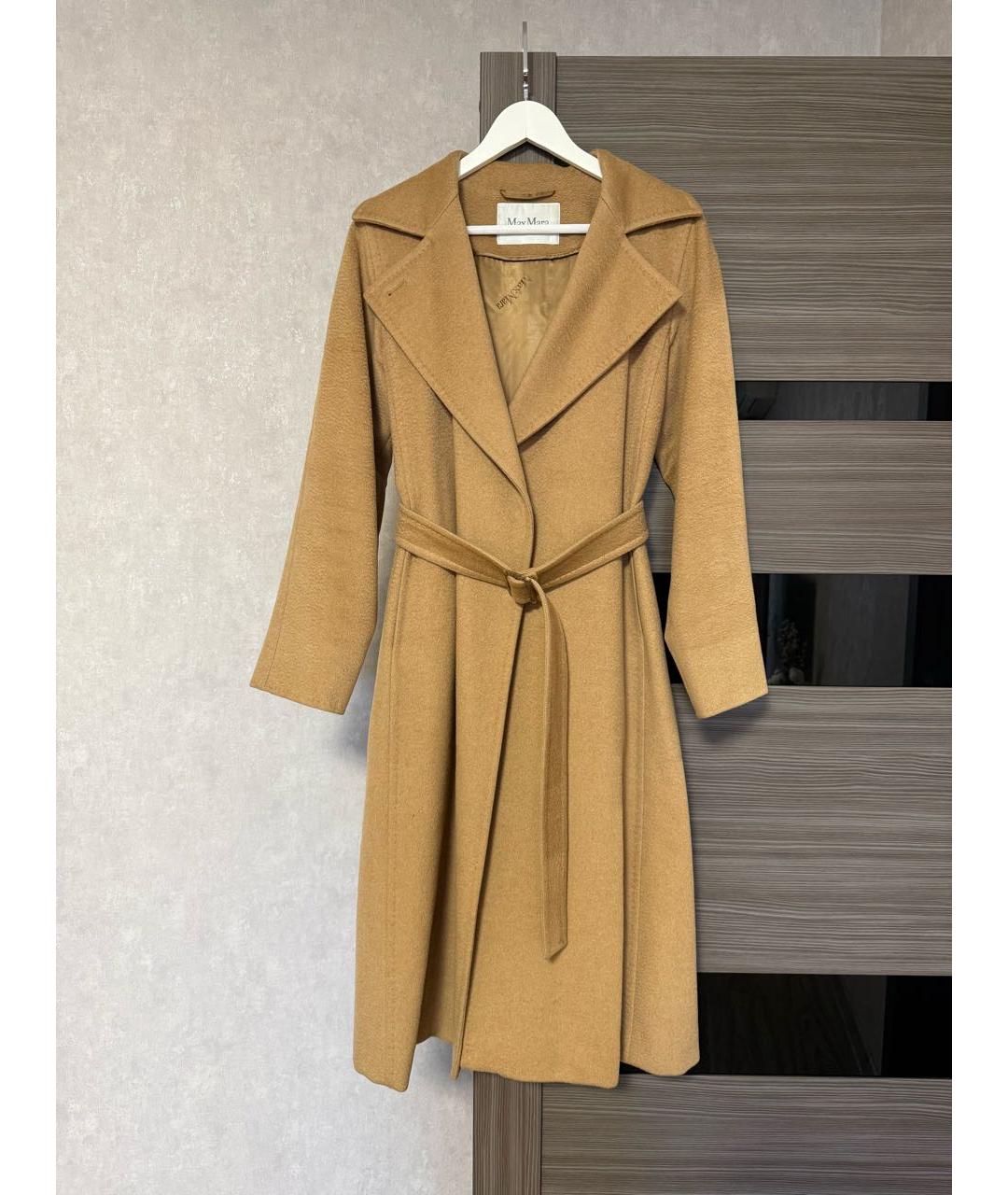 MAX MARA Бежевое пальто, фото 7