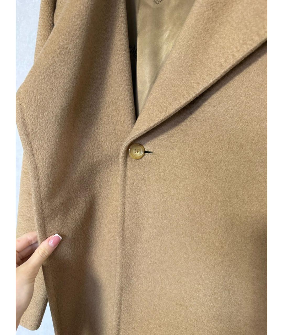 MAX MARA Бежевое пальто, фото 4