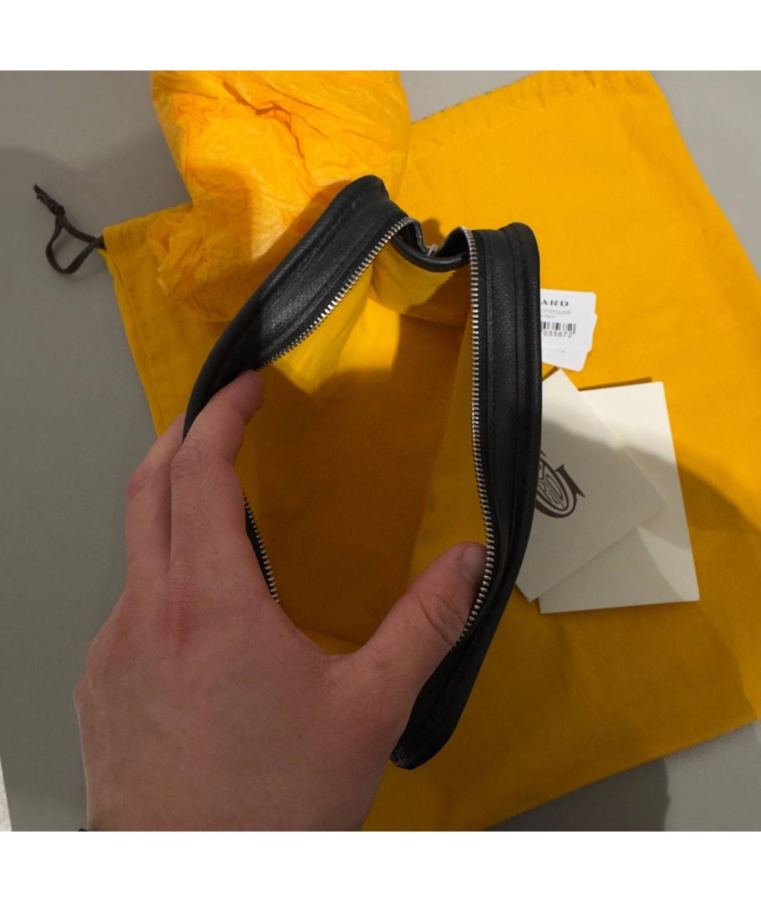 GOYARD Черная папка для документов, фото 4