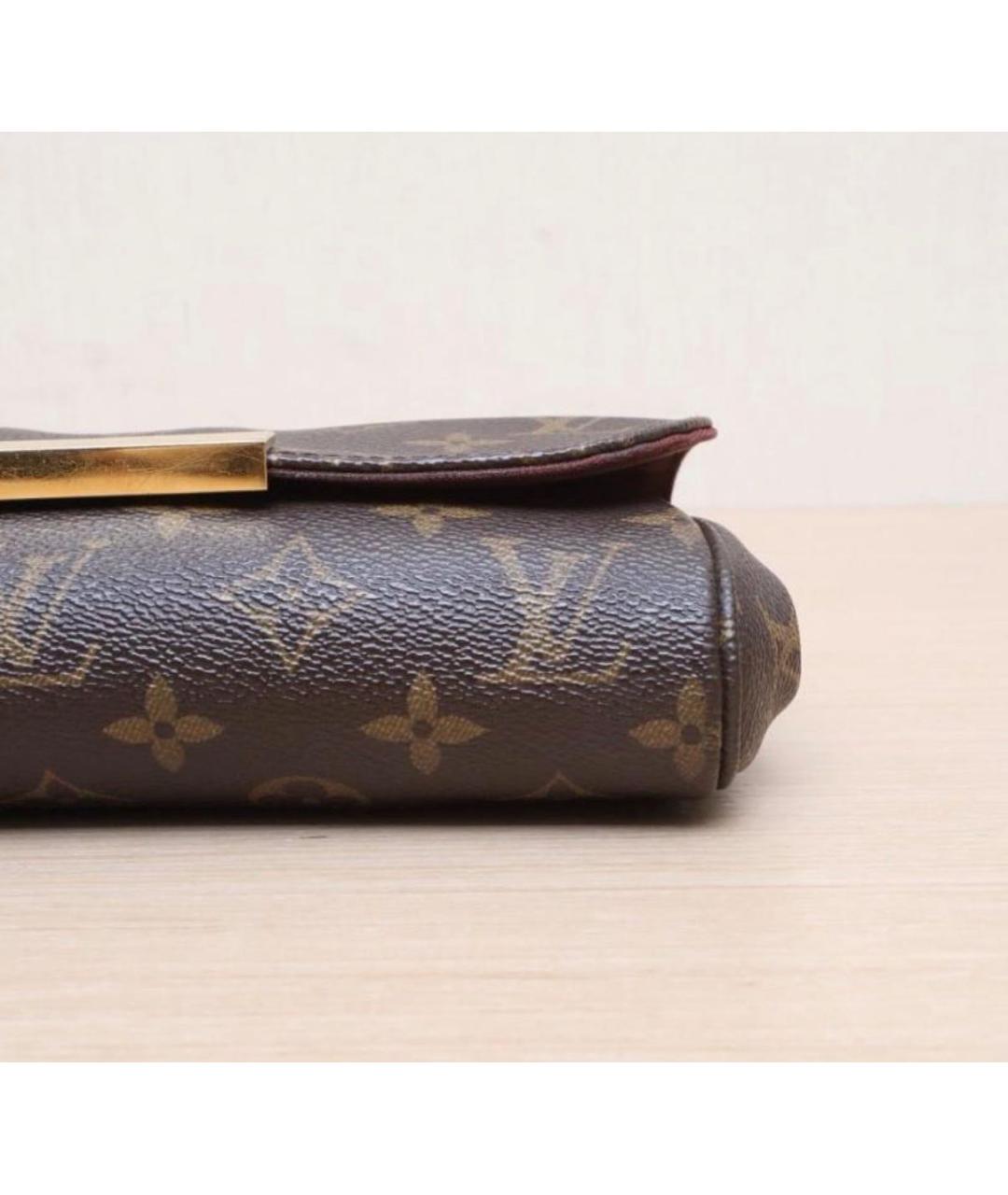 LOUIS VUITTON Коричневая сумка через плечо, фото 4