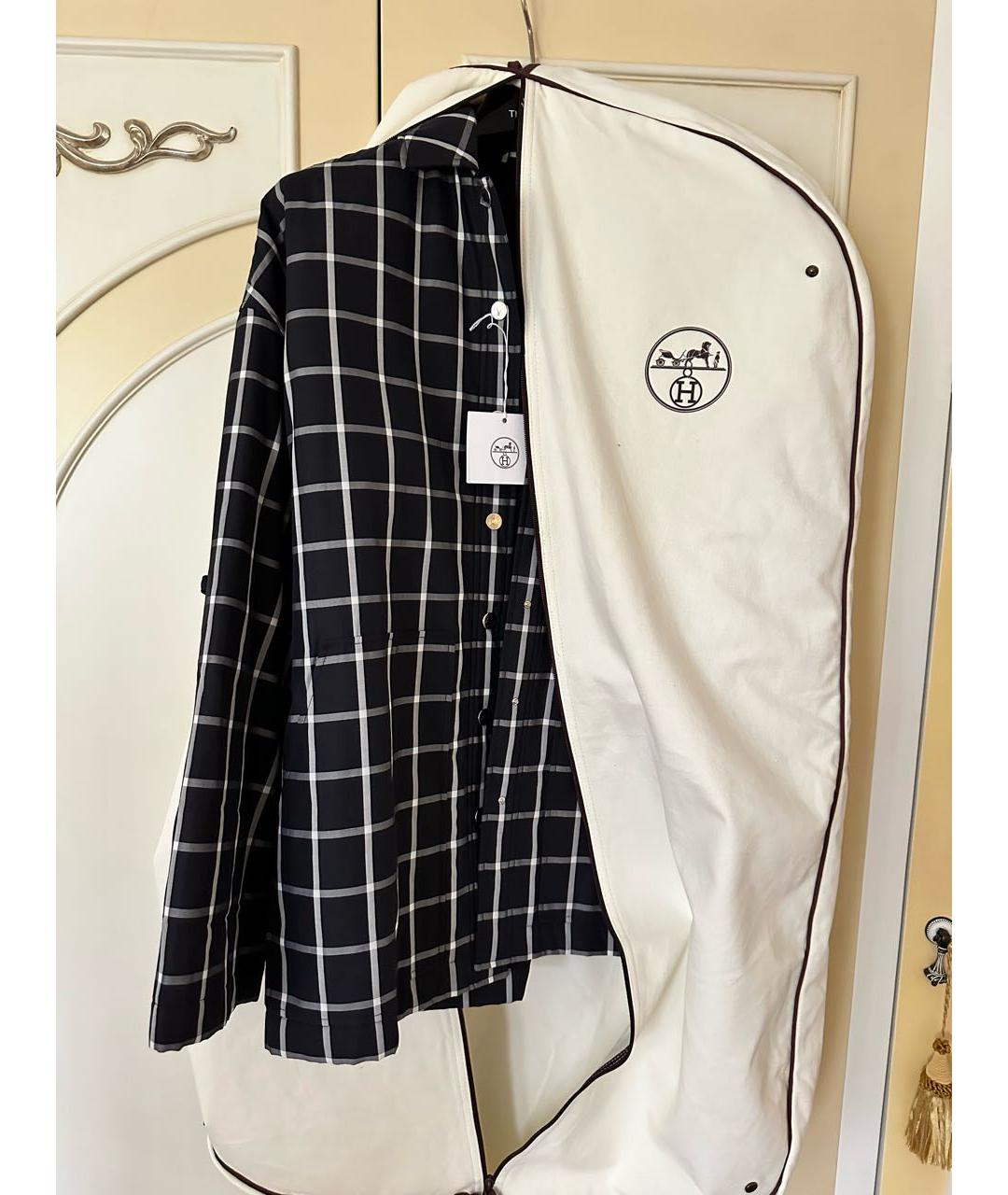 HERMES Черная куртка, фото 3