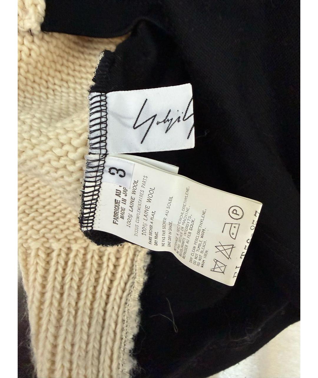 YOHJI YAMAMOTO Мульти кашемировый джемпер / свитер, фото 3