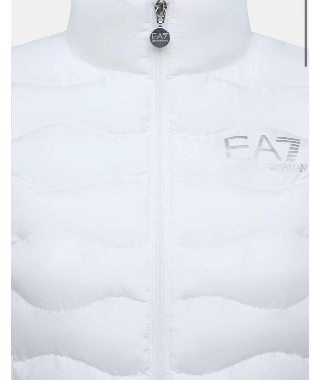 EMPORIO ARMANI Белый полиэстеровый жилет, фото 4