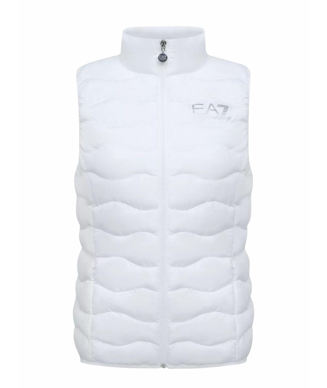 EMPORIO ARMANI Белый полиэстеровый жилет, фото 1