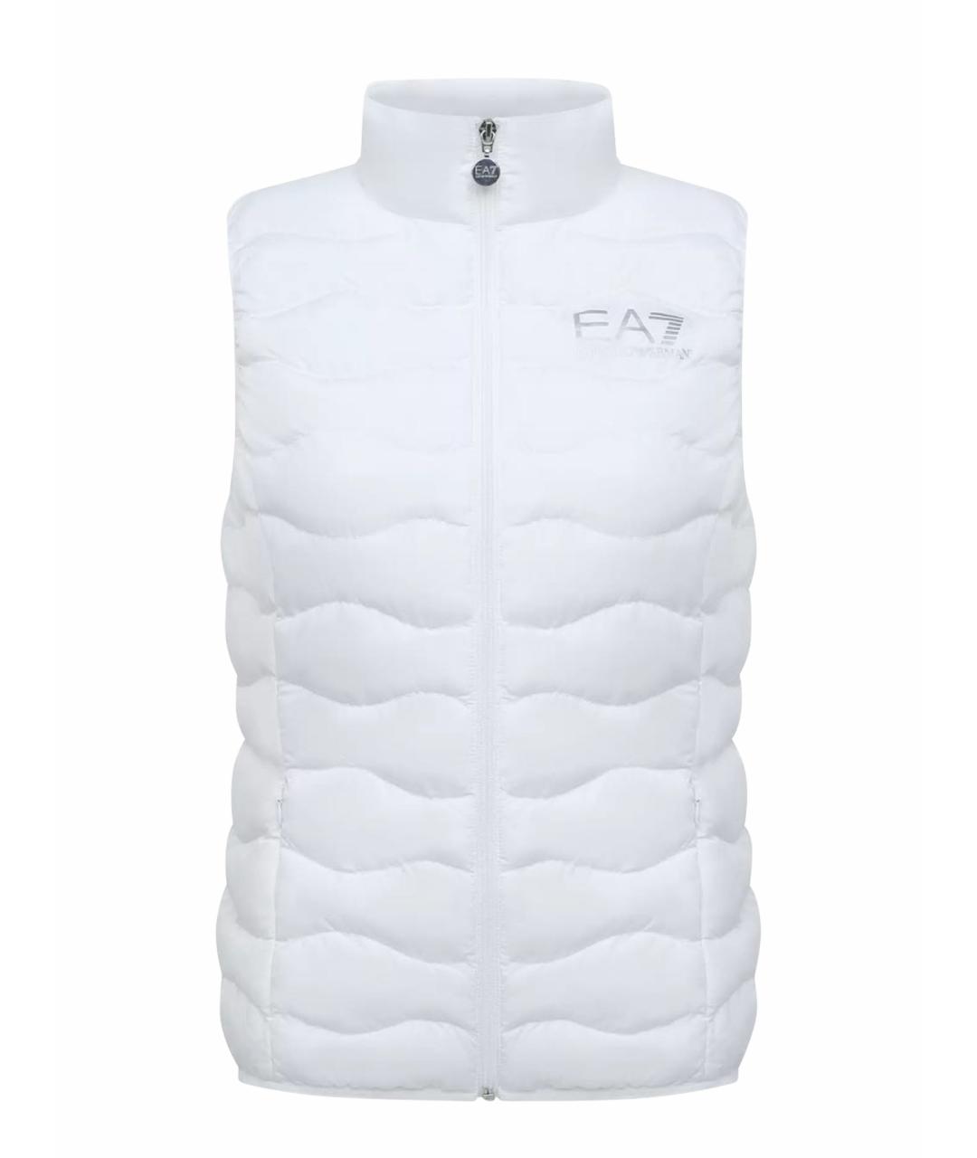 EMPORIO ARMANI Белый полиэстеровый жилет, фото 5