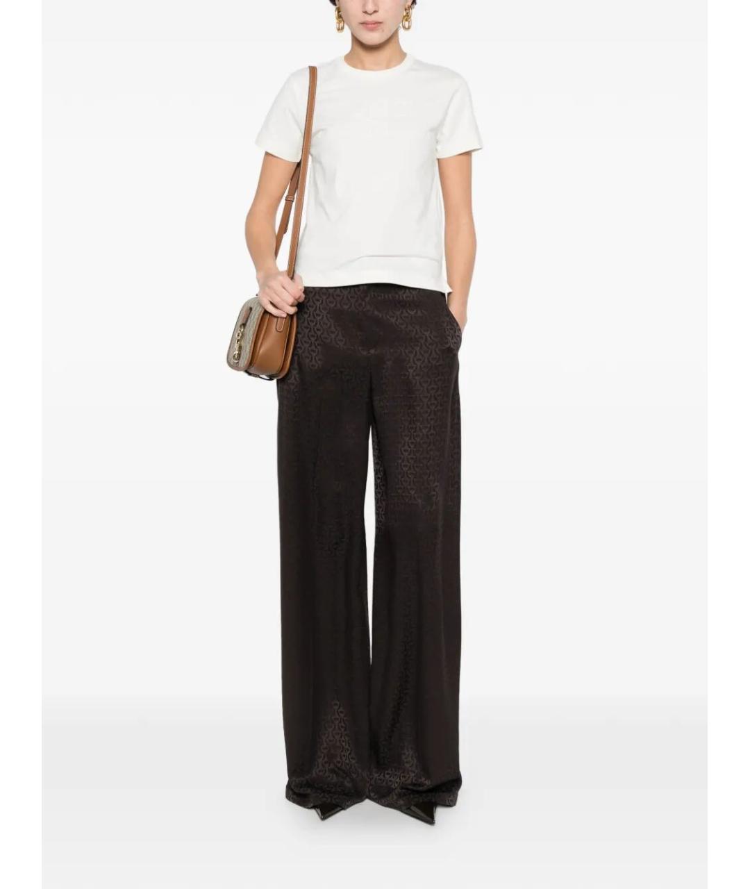 GUCCI Коричневые брюки широкие, фото 2