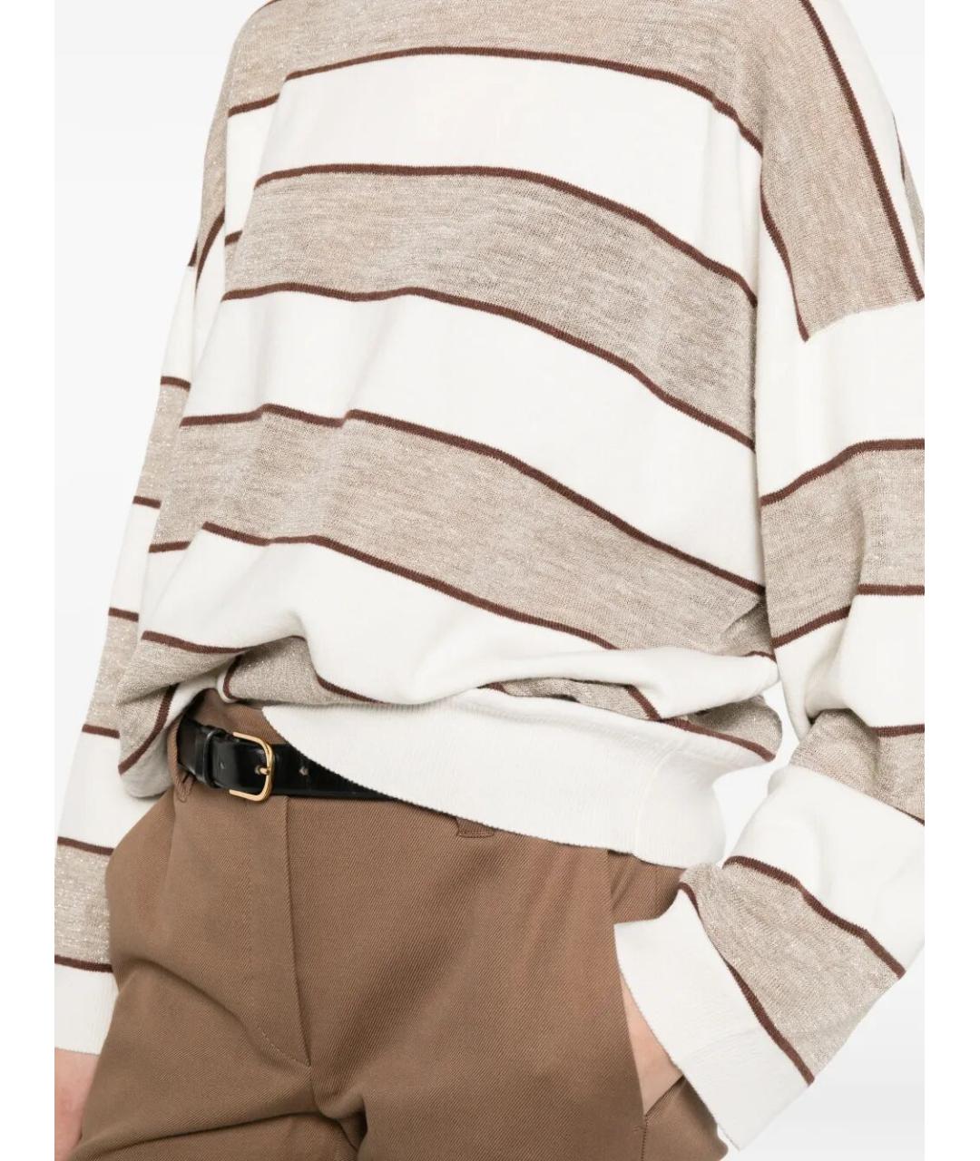 BRUNELLO CUCINELLI Мульти шерстяной джемпер / свитер, фото 4