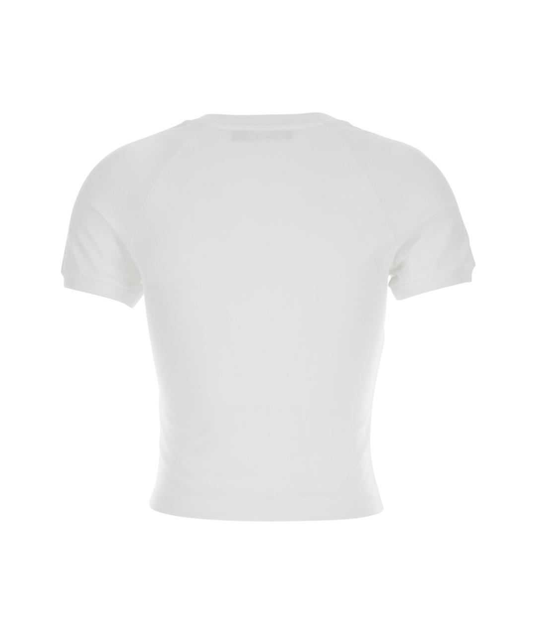 DOLCE&GABBANA Белая хлопковая футболка, фото 2