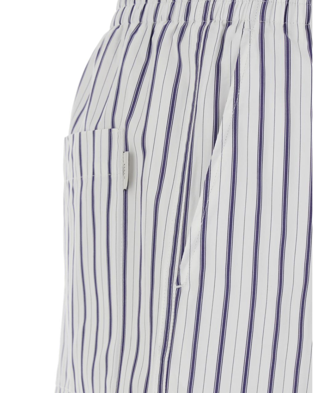 Ami Paris Белые хлопковые шорты, фото 3