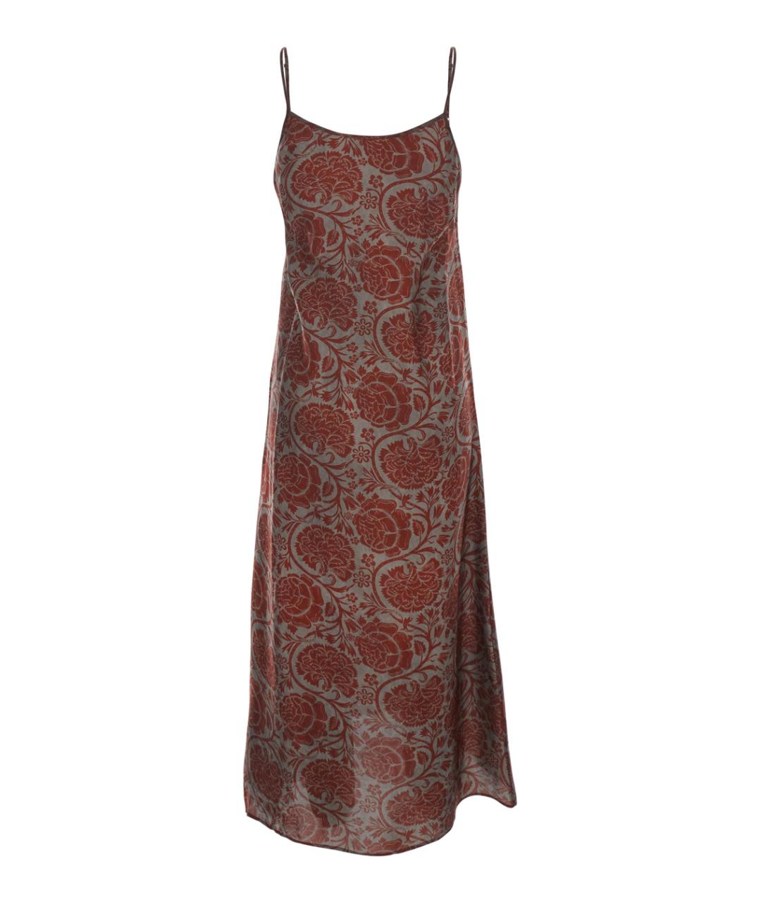 UMA WANG Красное вискозное платье, фото 1