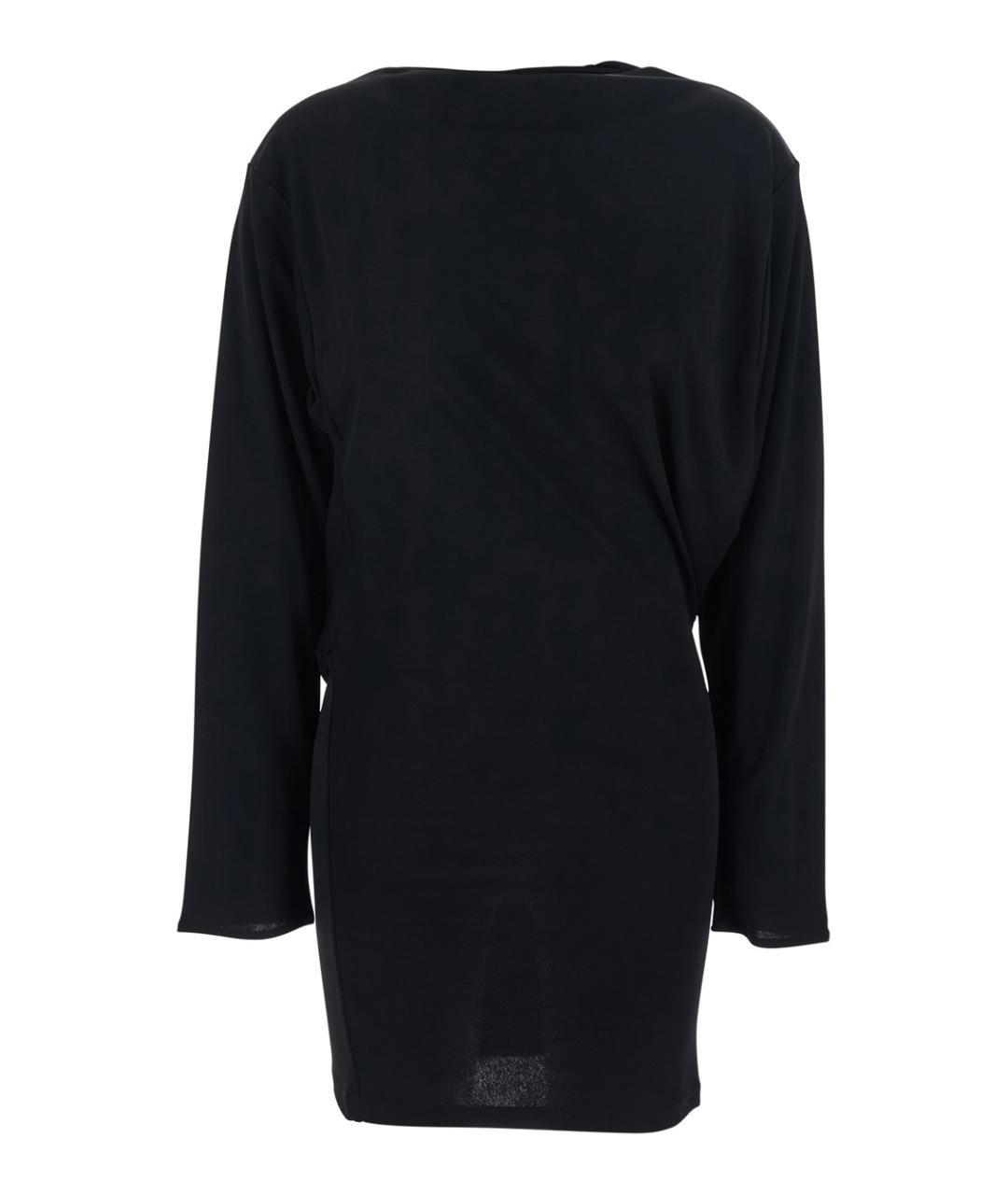 JACQUEMUS Черное вискозное повседневное платье, фото 1