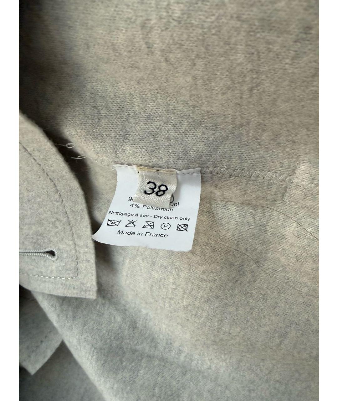 LANVIN Бежевое кашемировое пальто, фото 4