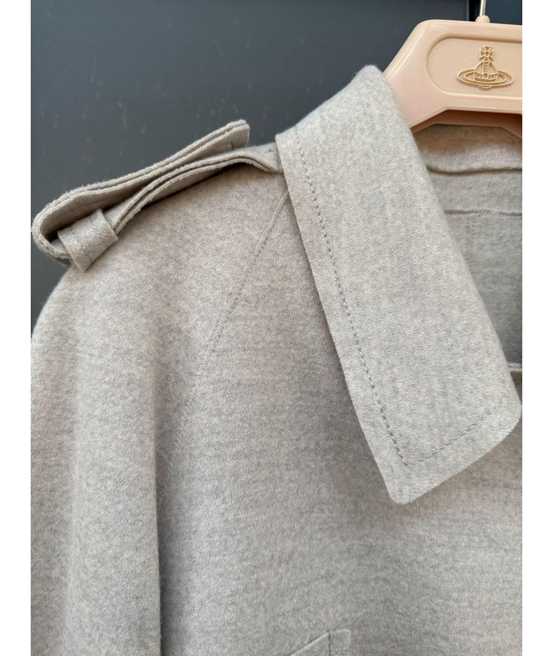 LANVIN Бежевое кашемировое пальто, фото 5