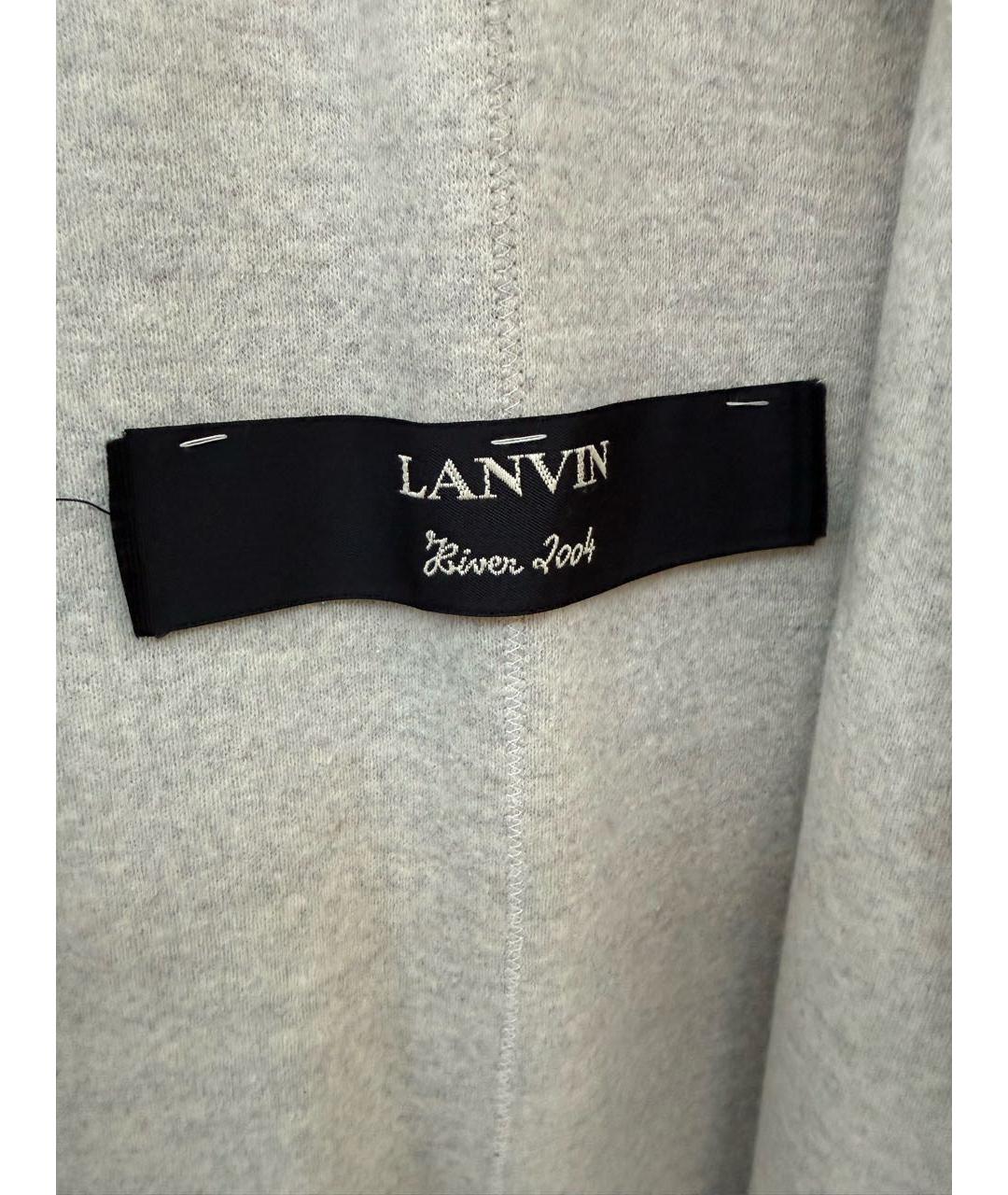 LANVIN Бежевое кашемировое пальто, фото 3