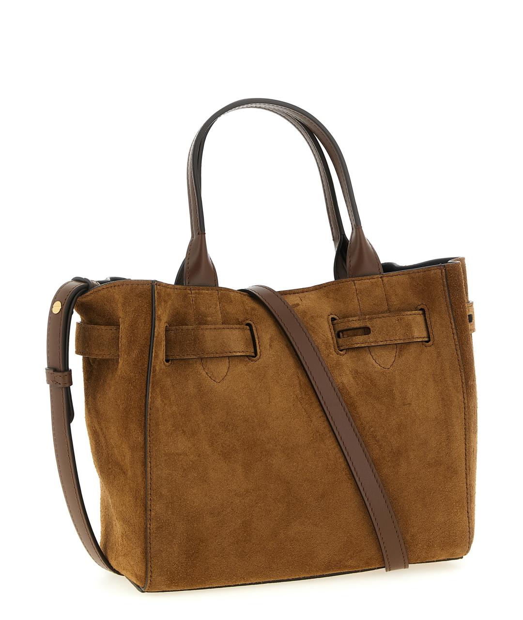 TOM FORD Коричневая кожаная сумка тоут, фото 2