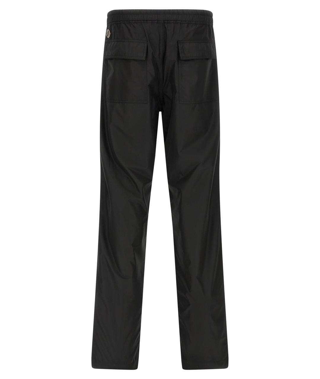 RICK OWENS Черные полиэстеровые повседневные брюки, фото 2