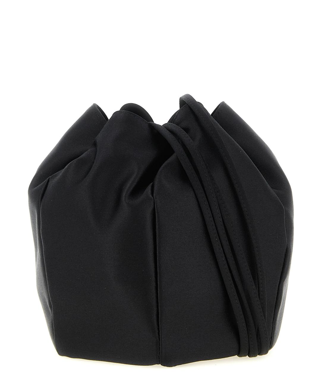 PRADA Черная тканевая сумка через плечо, фото 2