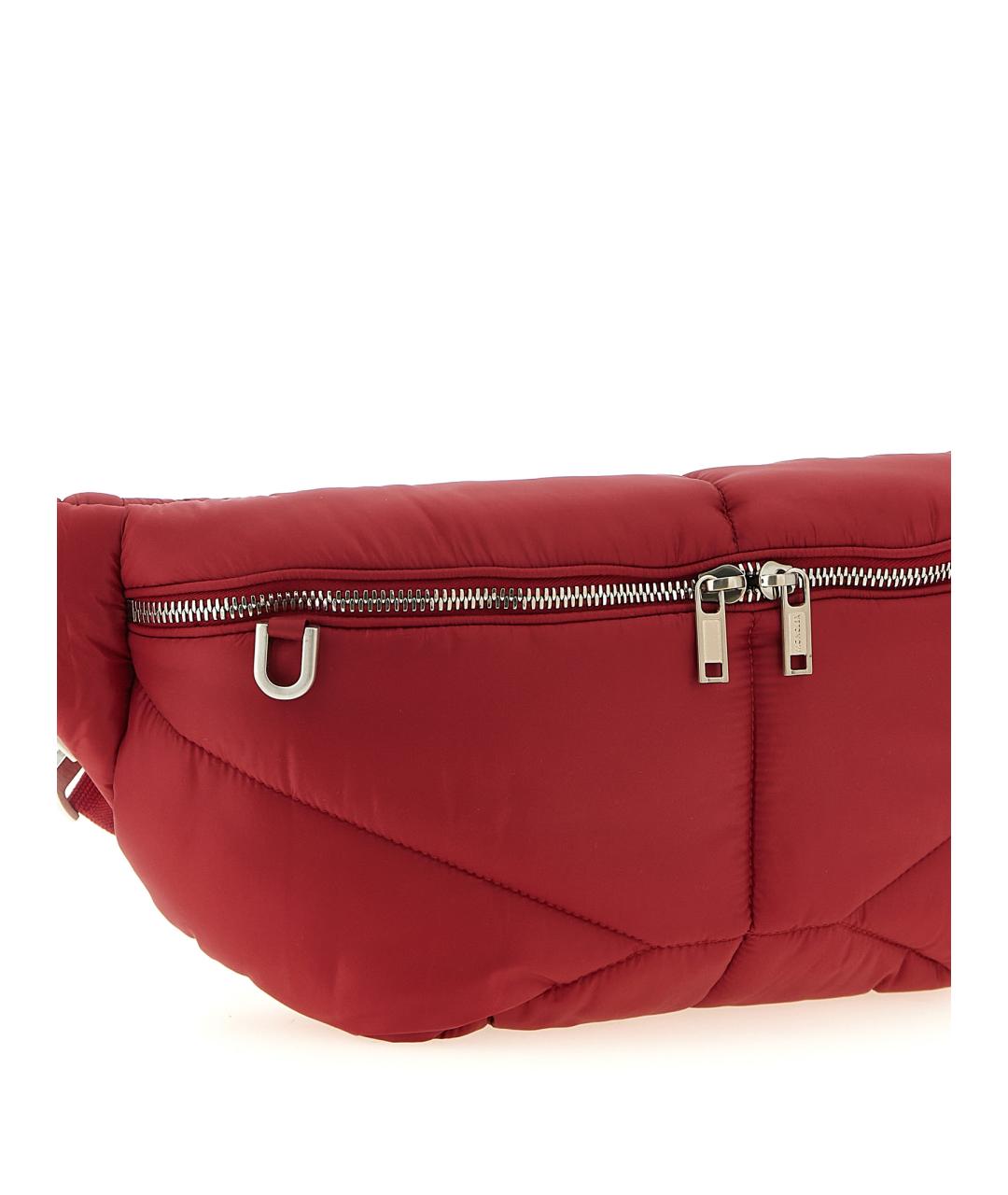 RICK OWENS Красная синтетическая поясная сумка, фото 3