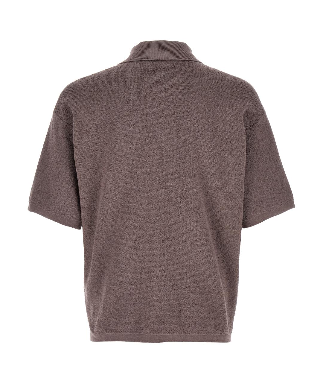 STONE ISLAND Фиолетовое хлопковое поло с коротким рукавом, фото 2