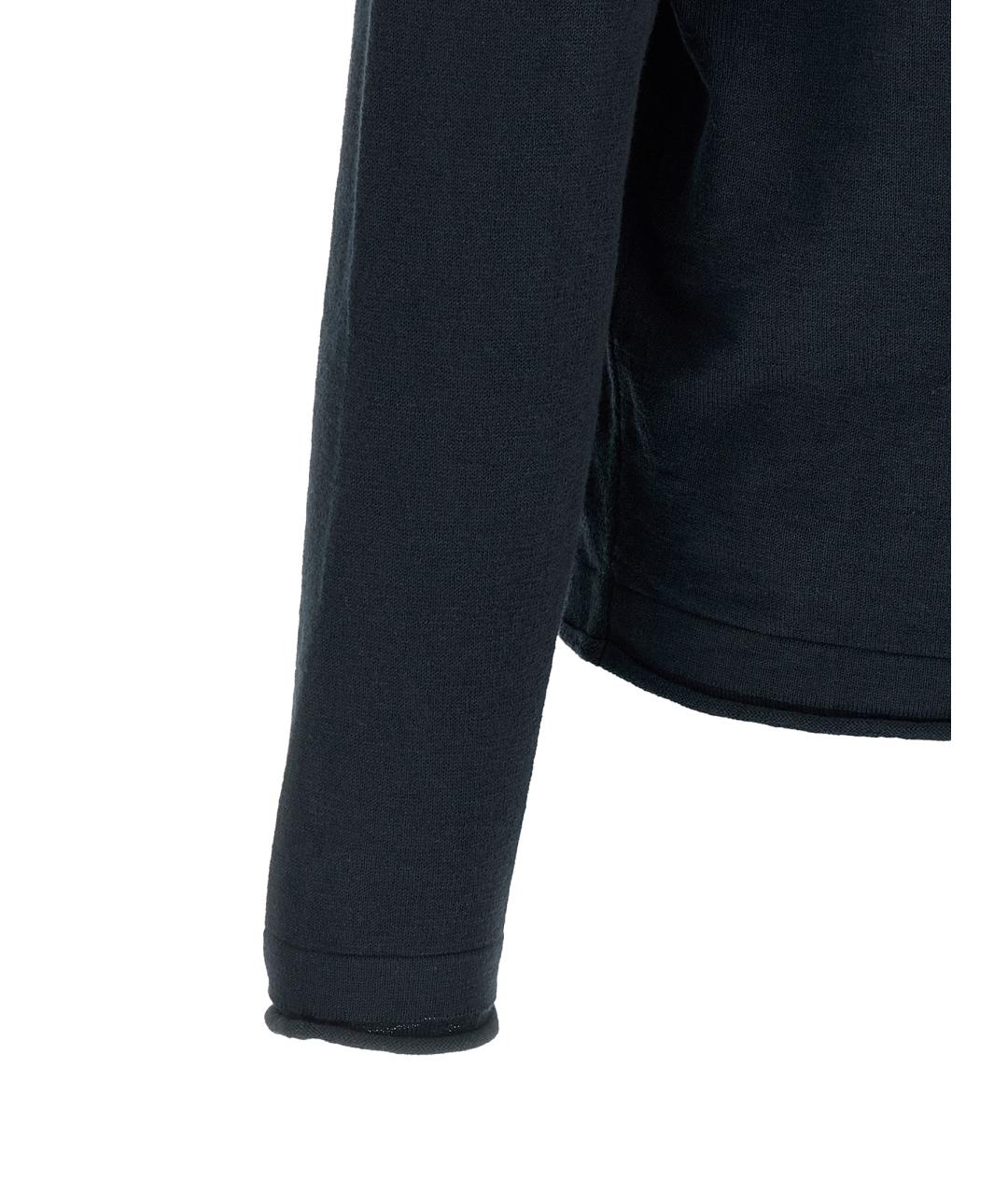 STONE ISLAND Синий хлопковый джемпер / свитер, фото 4