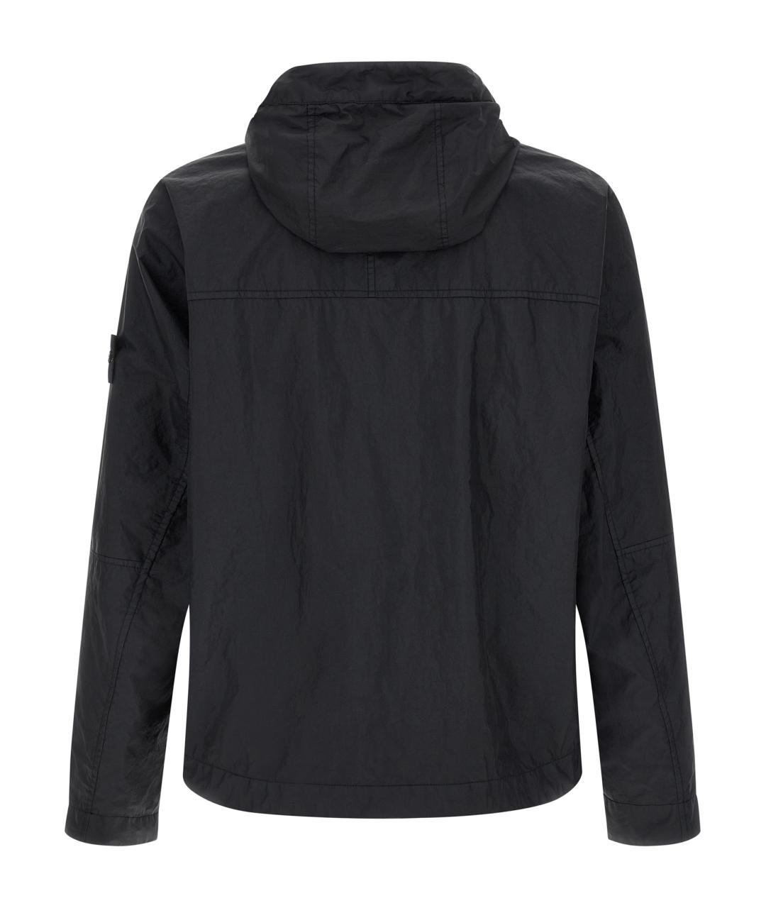 STONE ISLAND Синяя полиамидовая куртка, фото 2